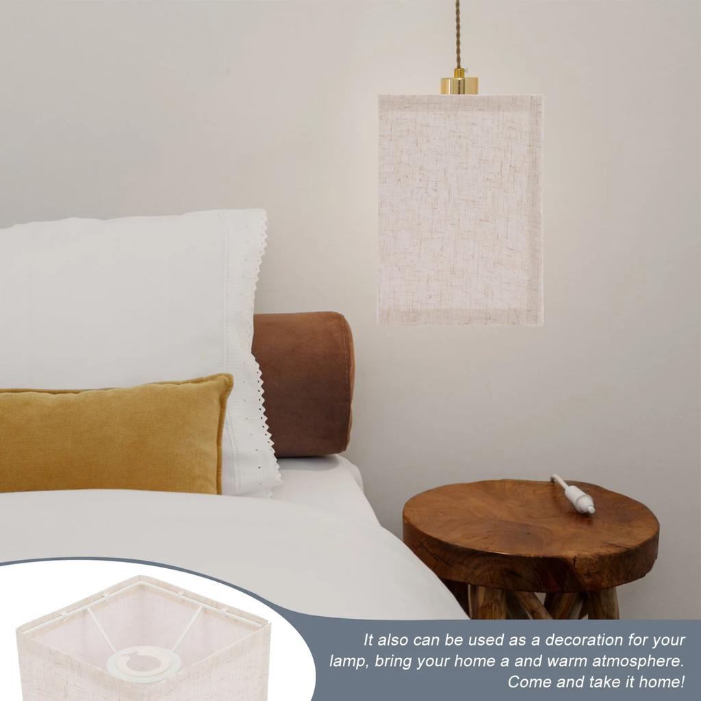 New Lamp Shade Light Cover Replacement Tableprotector Shades Lampshade Square Floor Lamps Chandelier Hanging  Bell Shape