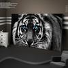 Modern Animals Blue Eye Tiger Head Canvas Paintings Posters and Prints Wall Art Pictures for Living Room Home Decor Gift Idea No Frame