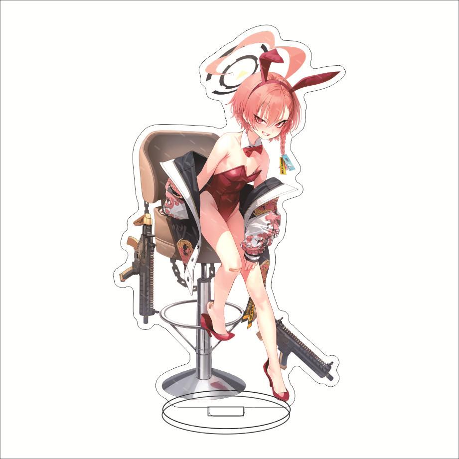 Blue Archive Millennium Science School Acrylic Stand Hayase Yuka Ushio Noa Anime Acrylic Figure Standing Model Cosplay