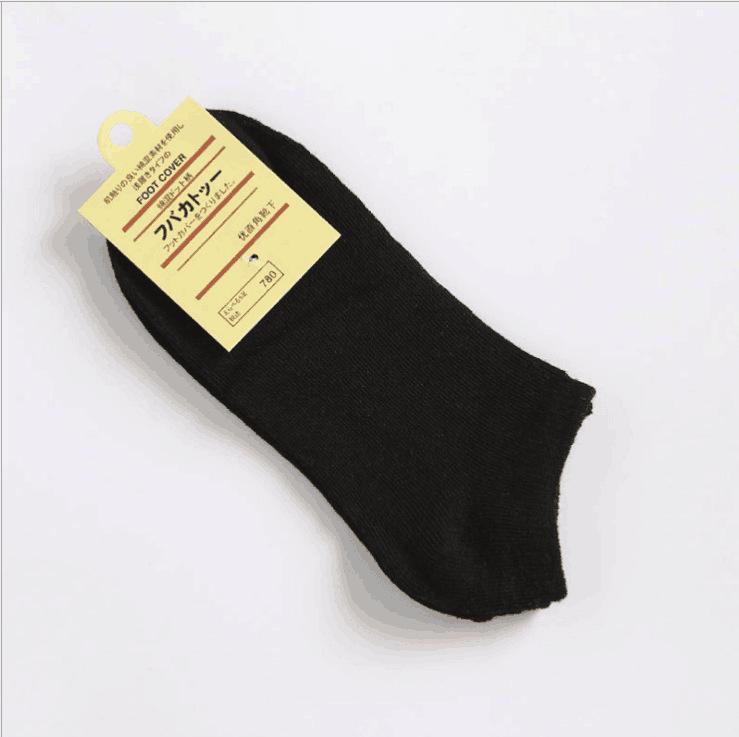 New Women's Autumn Candy Color Cotton Boat Socks - Breathable, Short Style