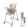 Folding Baby Chair High Chair Low Chair Table Chair Reclining with Casters Chair Stylish Cute Kids Chair Cute Children Instagrammable Baby Food Chair