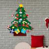 DIY Felt Christmas Tree Kit Decoration Props Pendant with Ornaments for Boys And Girls