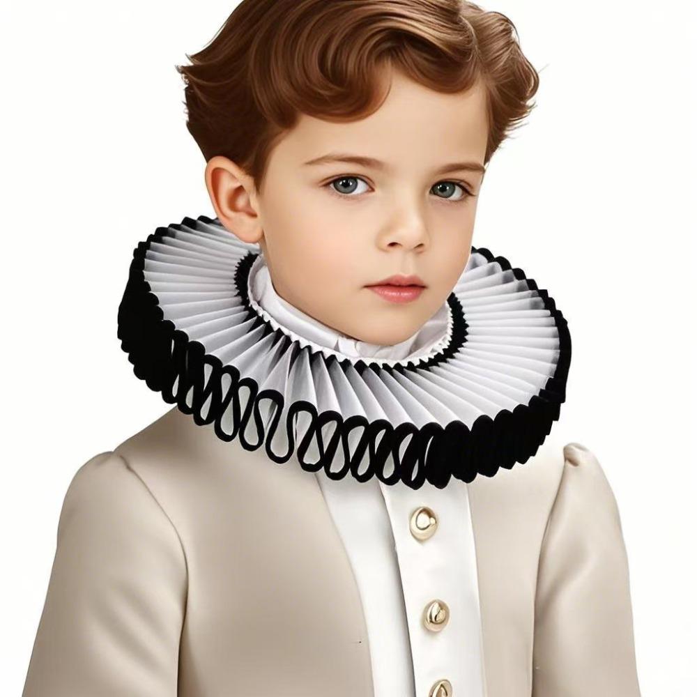 Elegant Renaissance False Collar Detachable Retro Ruff Collar Collar Accessory