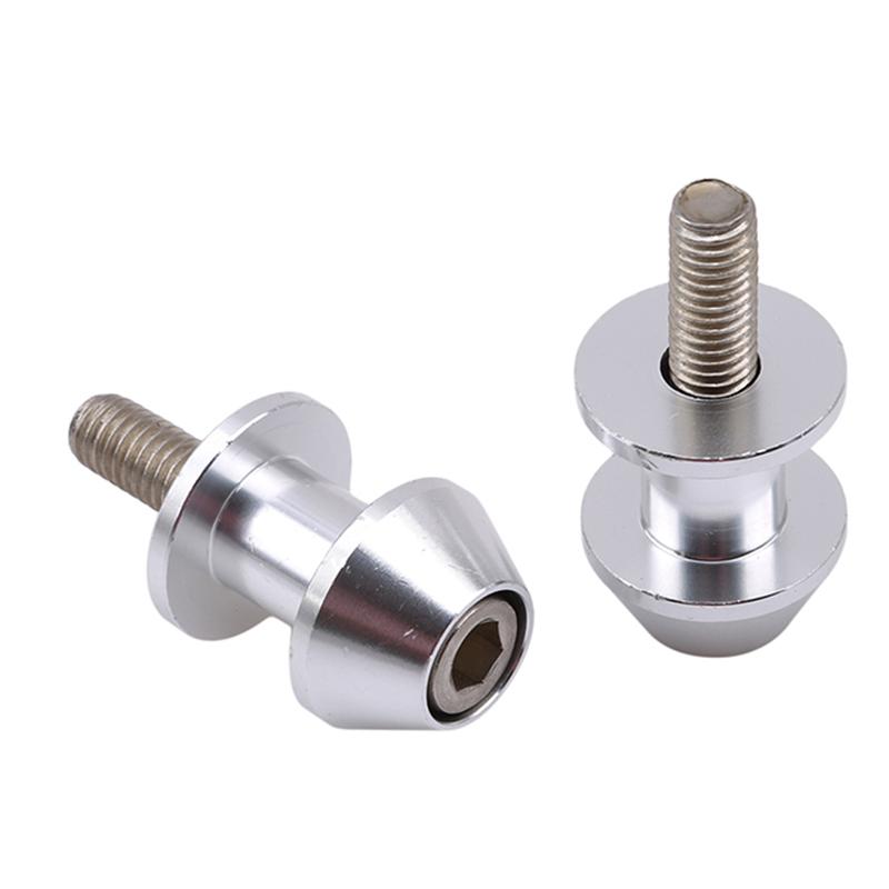 8mm Aluminum Motorcycle Stand Swingarm Spools Slider Stand Screw Swingarm Motorcycle Accessory