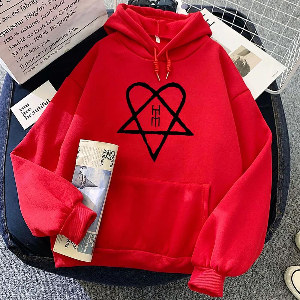 Heavy Mental Streetwear Him Ville Valo Graphic Hoodies Sudadera Mujer Winter Comfortable Long Sleeve Clothes