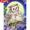 5D DIY Diamond Embroidery Full Set Owl Beaded Painting Diamond Mosaic Animals Painting