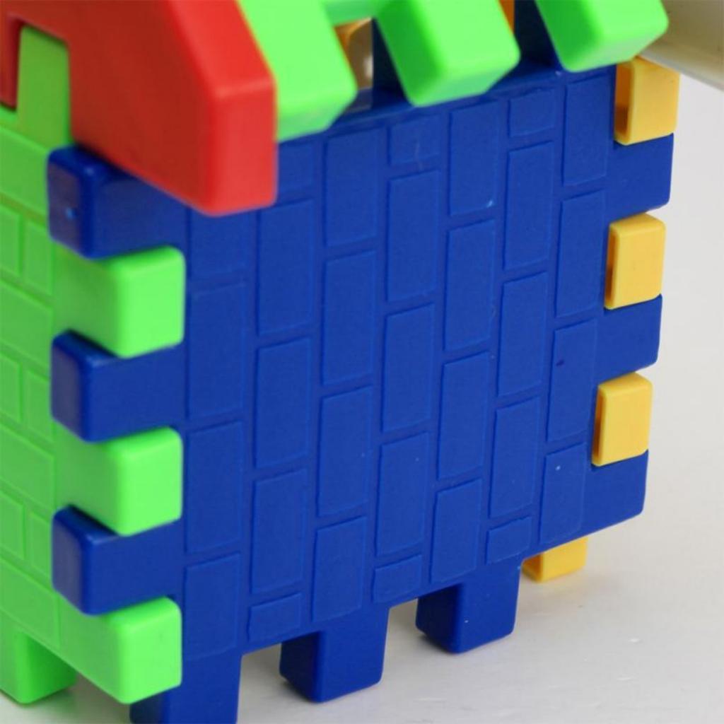 Baby Plastic Gear Sets Kids Plastic Gears Child House Building Blocks Educational Construction Toy