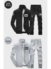 Men's Trendy Autumn/Winter Two-Piece Cardigan Sweatshirt & Casual Sports Pants Set
