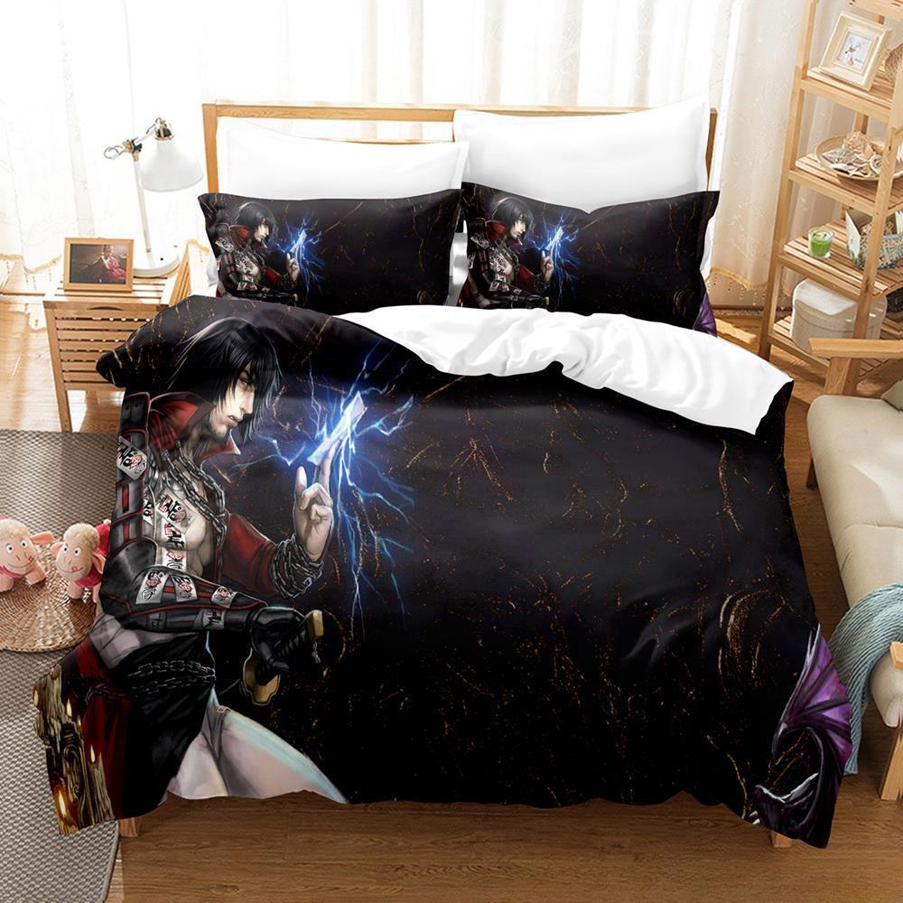 Game BLOODSTAINED RITUAL OF THE NIGHT Bedding Set Single Twin Full Queen King Size Bed Set Adult Kid Bedroom Duvet Cover Sets