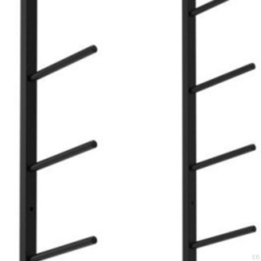 Стойка для хранения ковриков для йоги из 2 предметов: пенный ролик, фитнес-ленты, настенные крючки, органайзер для спортзала