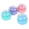 1X Portable Contact Lens Cleaner Case Box Manual Rotation Washer Cleaning Travel
