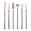 6pcspack Stainless Steel Nail Art Drill Bit Kit Nail Drill Accessories Manicure Tool JG#5