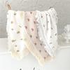 Muslin Baby Blankets Tassels Cotton Newborn Swaddle Wrap Newborn Gift Receiving Blanket for Baby Stroller Bedding 100*120cm