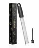 Lokame Cheese Grated Cheese Parmesan Ginger Zester Grater Grater, Grater, Cheese, Shavings, Cheese, Chocolate, Garlic, Lemon, Grater, (Black)
