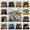 2023 New Style 3D Tiger Printing Duvet Cover Comfortable Bedding Cover Set Boys Teens Mantis Pattern Bed Set Single Size Quilt Cover
