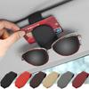Universal Car Auto Sun Visor Glasses Case Box Sunglasses Clip Card Ticket Holder Stand Fastener Car Accessories for Vehicles