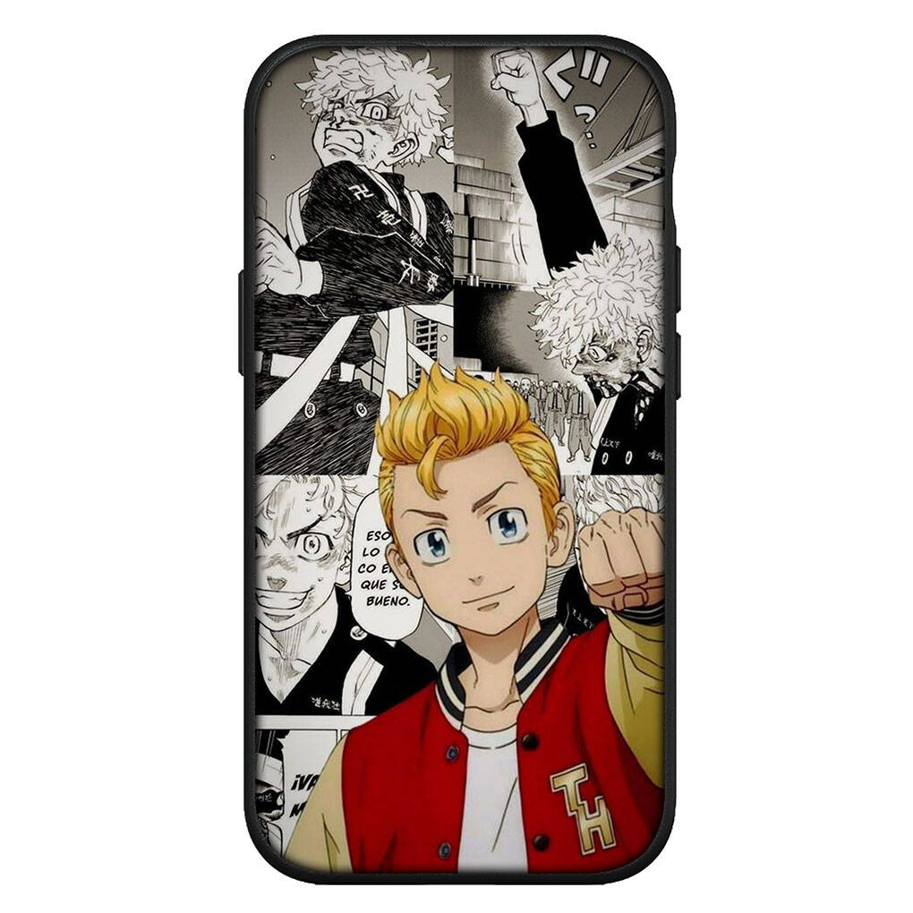 Cover for iPhone 17 16 15 Xiaomi Poco Redmi Note 14 13 12 11 Pro Max Samsung Galaxy S25 S24 S23 OPPO Huawei Tokyo Revengers Mikey Takemichi Phone Case