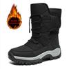 Men's Winter Shoes Waterproof Men's Boots Warm Plush Couple Snow Boots Outdoor Non-slip Hiking Boots Men Work Ankle Boots