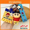 Eyes Wave Squint Hand Crayon Shinchan Resin Keyring With Cartoon Decor Hanging