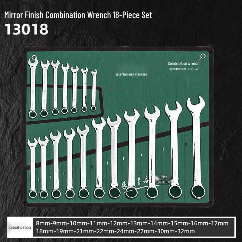Combination Torx Ratchet and Open-End Wrench Set