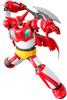 TAMASHII NATIONS Super Robot Chogokin Getter Robo Getter Approximately ABS PVC Painted Action Figure 1, 140mm, & & Die-cast