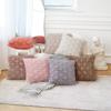 Sofa Pillowcase Ins Style Nordic Style Solid Color Light Luxury Plush Home Fabric Pillowcase
