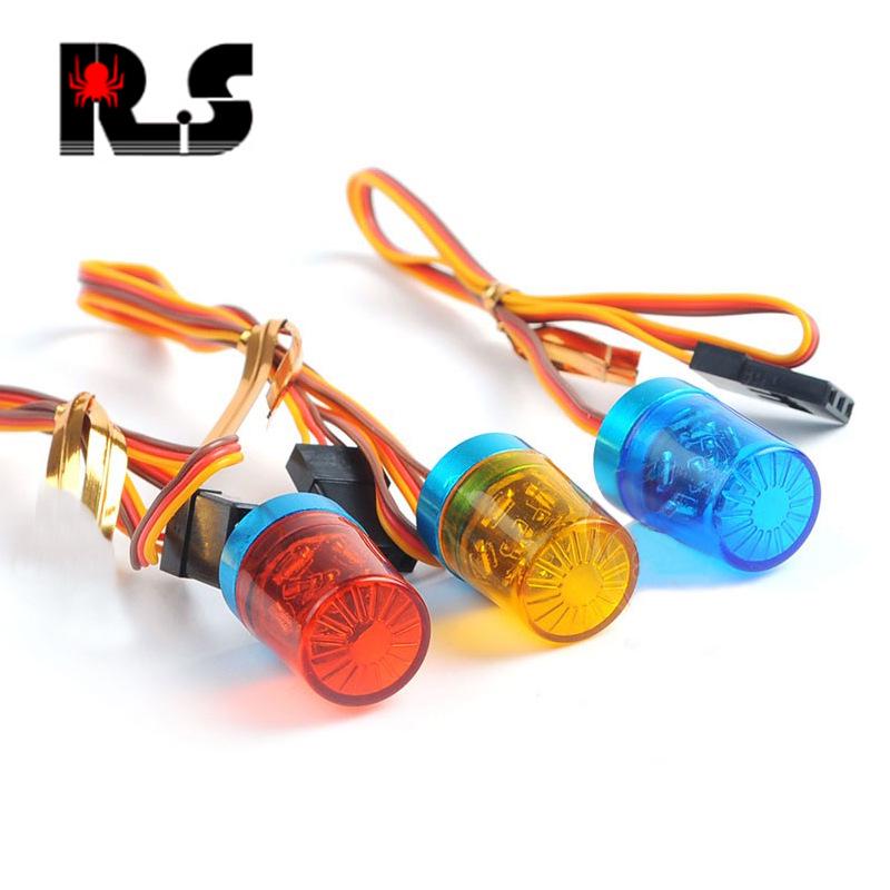 Радиоуправляемая машина RS Red Spider 1:14 с тягачом Tamiya, фарами экскаватора и вращающимся сигнальным фонарем R104.