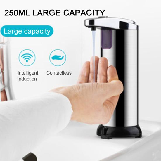 Automatic Soap Dispenser with Sensor Large Capacity Smart Intelligent Induction Hand Sanitizer Dispenser Liquid Soap Pump Kitchen Supplies