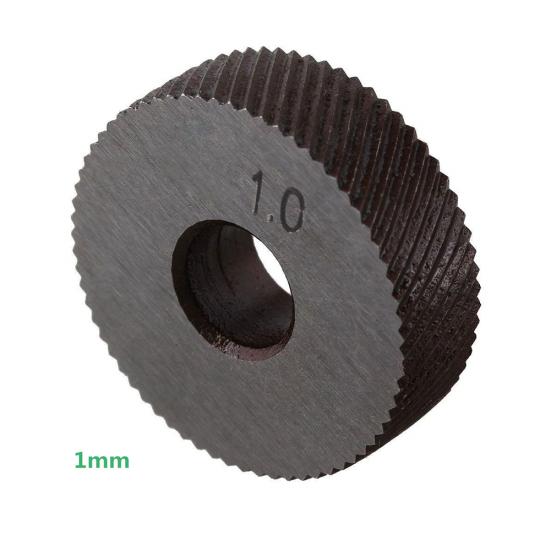 7Pcs Dual Wheel 0.5/1/2mm Linear Pitch Knurl Lathe Cutter Knurling Tool Kit Set