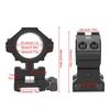 Adjustable Center Height Rifle Scope Mounts 20mm Dovetail Riser 25.4/30mm Rings