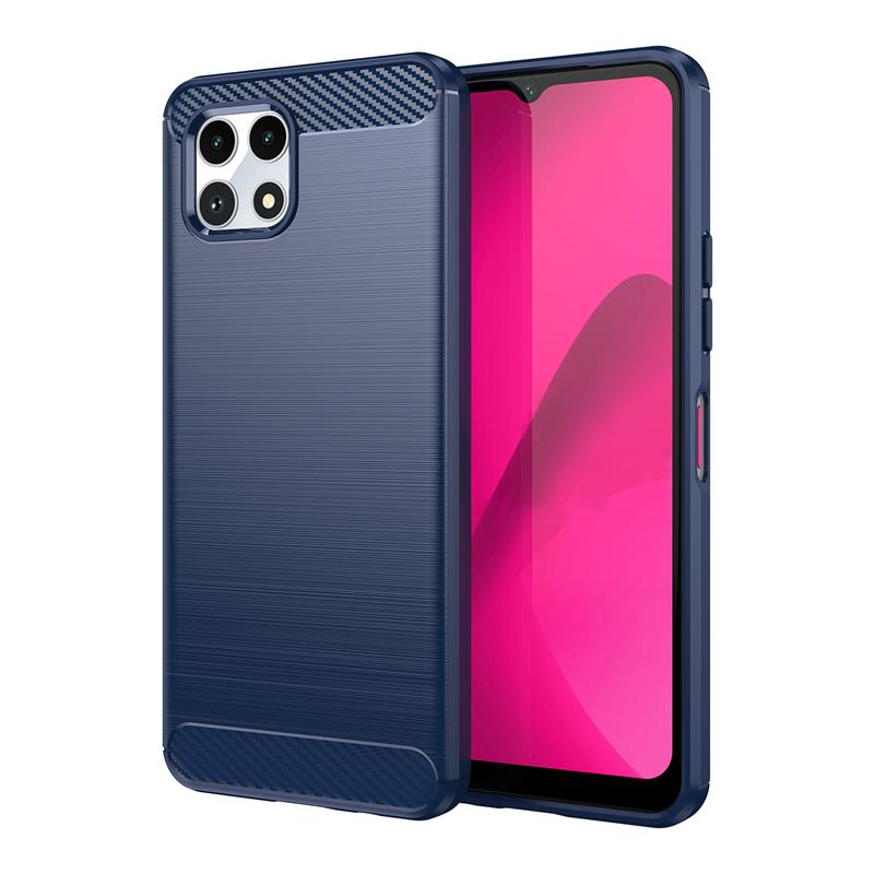 For Cover T-Mobile T Phone 2 Case For T-Mobile T Phone 2 Pro 5G Soft Silicone Carbon Fiber Back Case For T-Mobile T Phone 2 Case