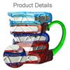 Books Stack Coffee Cup Accessories Colorful Reading Bookish Items Supplies for Book Lovers Writer