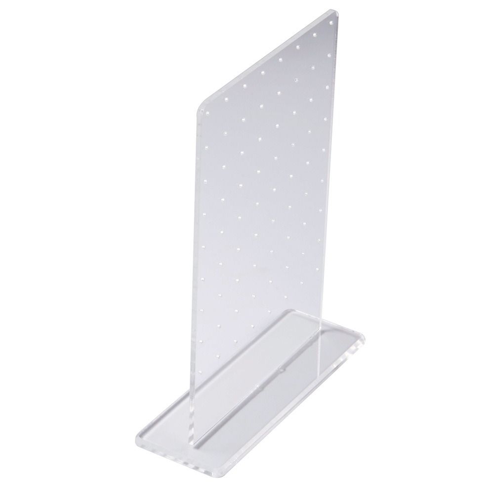 Transparent Jewelry Display Rack Handicrafts Nose Ring Holder Accessories Necklace Display