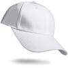 Savilleman UV Protection Solid Color Perfect for and Available In Plus Sizes Men's Cap, 100% Cotton, Stylish, Running, Sports, Baseball, White,