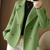 Short Woolen Coat Women's Autumn and Winter Fashion Casual Small Loose Outer Suit Collar