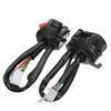 Cars Auto Parts Signal Turn Control Light Handlebar Switch Horn 2Pcs/Set Motorcycle Universal