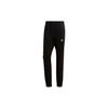 Originals Trefoil Casual Mid-Waist Drawstring Tapered Knit Joggers Men Bottoms Black FL0002