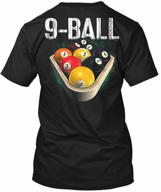 Pool Billiards Ball Black Unisex T-Shirt