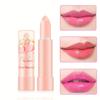Transparent Jelly Lip Gloss Moisturizing Lipstick with Peach Flavor