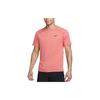 Dri-FIT Ready Solid Logo Comfortable Crew Neck Fitness Short Sleeve T-Shirt Men Tops University-Red DV9816-657