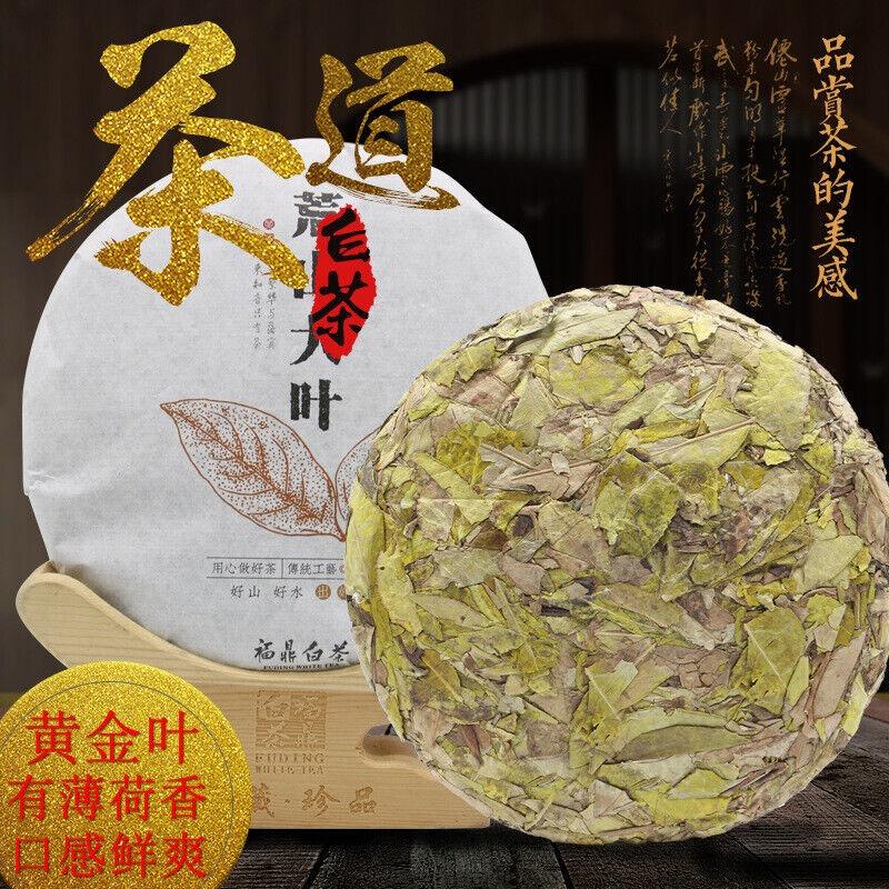 300g Fuding White Tea Old Ancient Tree Old White Tea Cake Mint Aroma