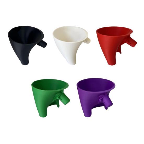 Flour Funnel Attachment for KitchenAid Stand Mixer 5qt Bowl Easy Pour Stand Mixer Funnel for Dry Liquid Ingredients Mess-Free Baking Tools