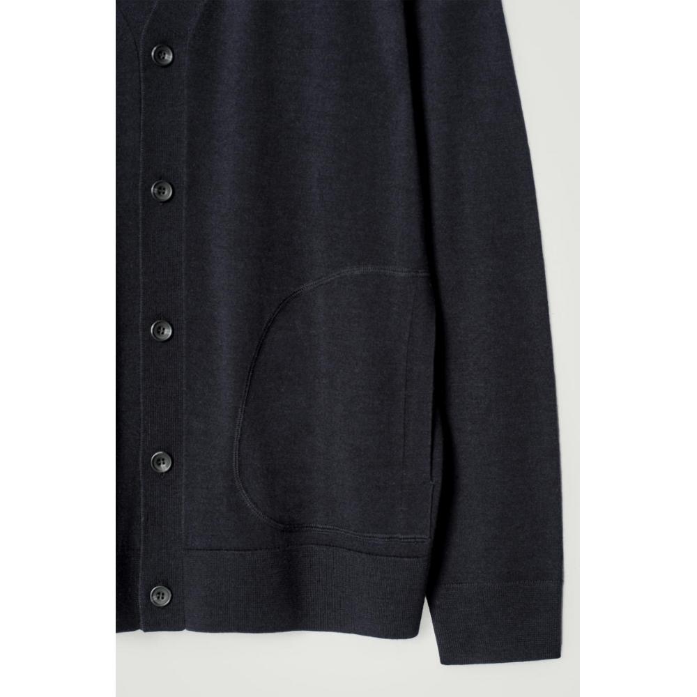 COS Japan Merino Wool V Neck Cardigan