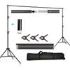 Andoer 200 * 300cm/78 * 118inches Adjustable Backdrop Stand Photography Kit Background Support