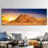 Landscape Egyptian Desert Pyramid Canvas Painting Posters and Prints Cuadros Wall Art Pictures Living Room Home Decor No Frame