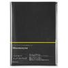 Maruman Notepad & Cover, Nemosine 20th Anniversary, 8mm Ruled, A5, Black, PH169