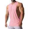 Summer Men's Solid Color Sports Sleeveless Vest  T-Shirts