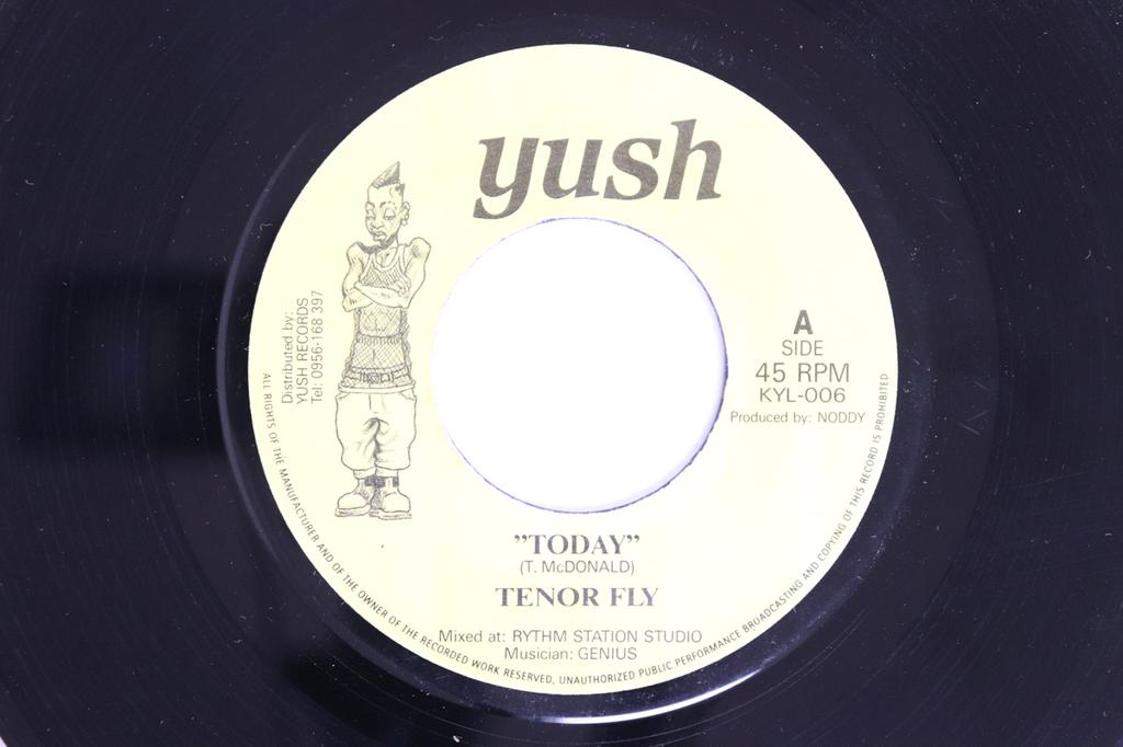 7inch Record TENOR FLY / CHUCKY SCAREY - Today / Gal Dem Gone A Lead KYL006 YUSH MUSIC UK Reggae, Ska & Dub Used