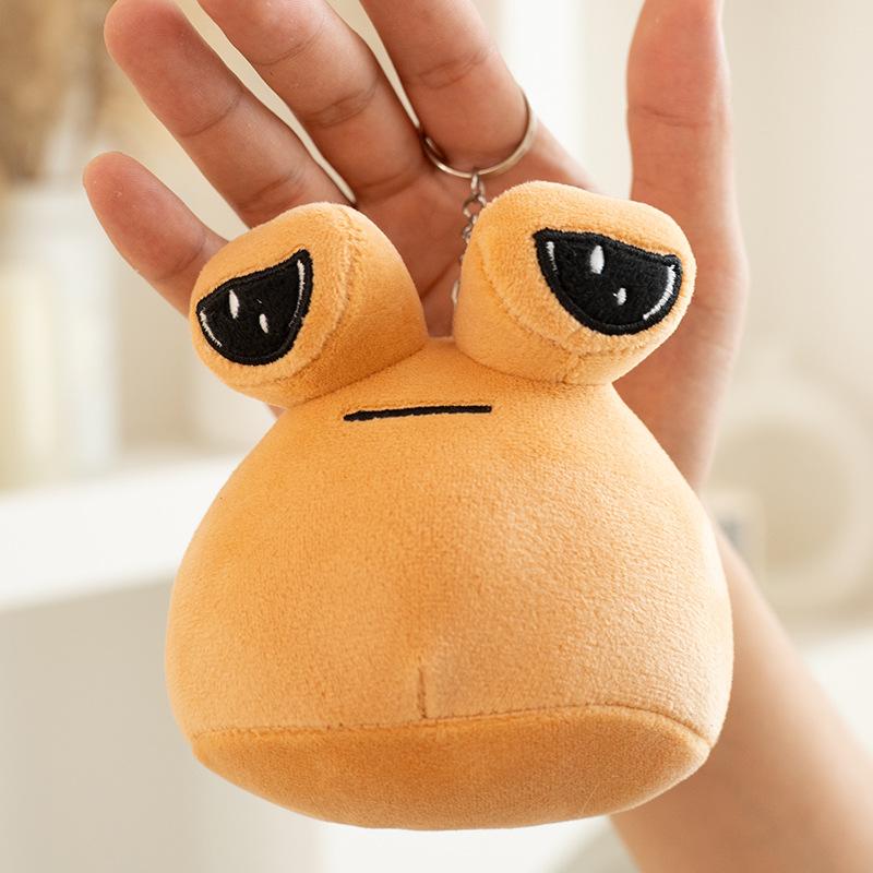 Pou Plush My Pet Alien Plush Doll Peripheral Toy Cute Doll Hair