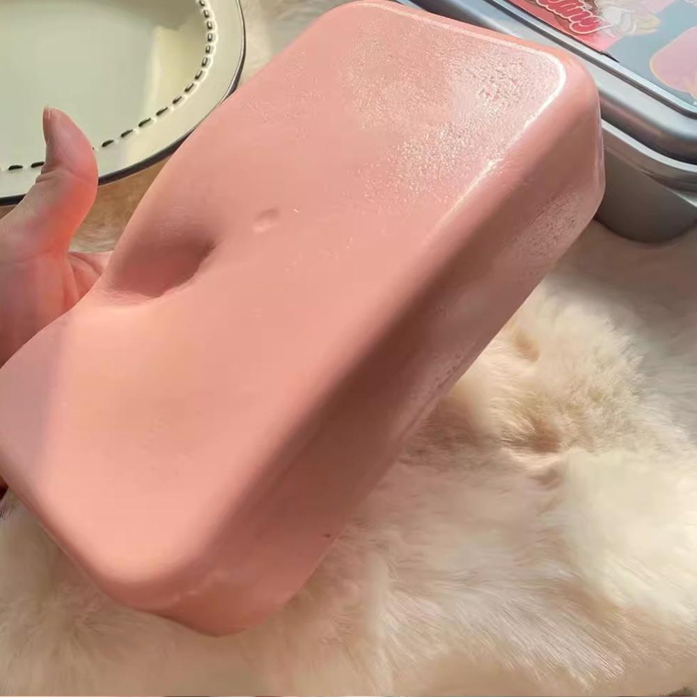 Cream Box Cake Slow Rebound Simulation Toast Box Cake Rebound Knead Simulated Extra Toast Slow L3O5